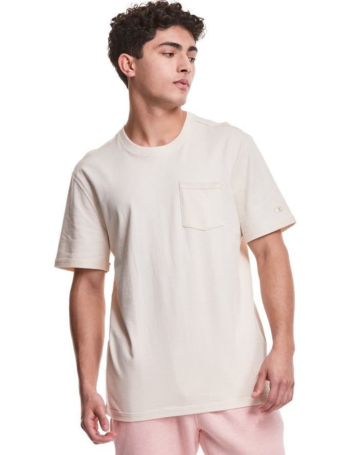 Camiseta Champion Hombre - Natural State ( Creme ) 8240195-GL